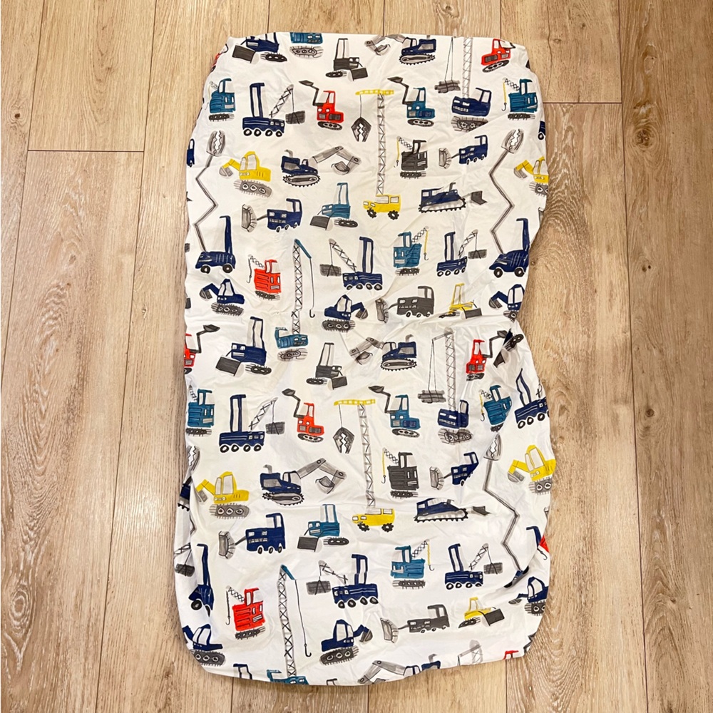 Pottery Barn Kids Jax Toddler Crib Bed Sheet Set - Picture 4 of 5